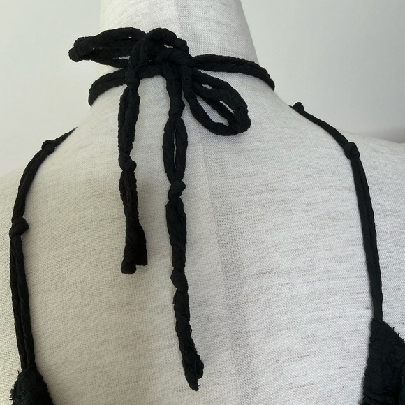 Le Fou Wilfred Swing Maxi Dress Halter Neck in Black Size XXSmall - Picture 5 of 9